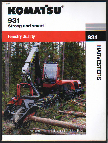 Komatsu 931 timber - "931",