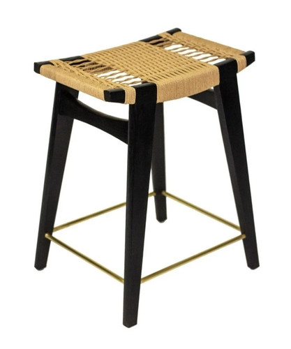 Bar stool oak danish - bar,
