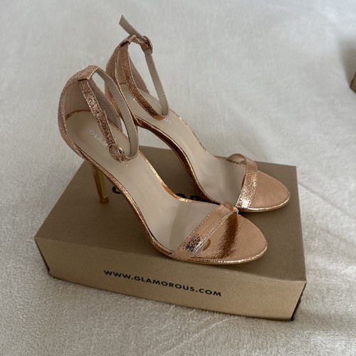 Women rose gold stiletto - rose,