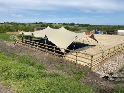 Stretch tent 5x15m festival - stretch, 10.5x15m