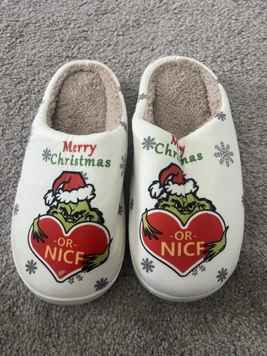 Grinch house slippers warm - grinch,