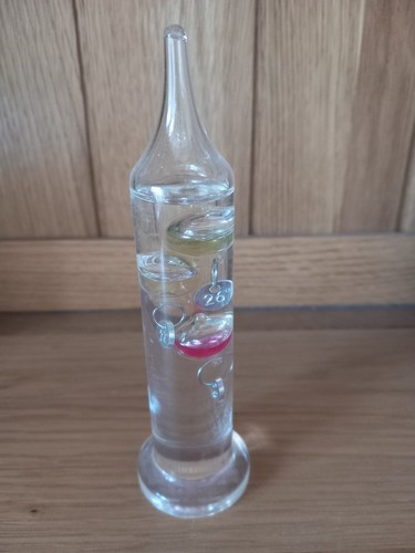 Galileo glass thermometer - galileo,