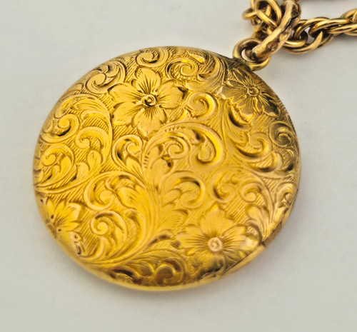 Antique 4 gold shell - w&sb,