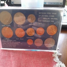 Britains Decimal Coins First