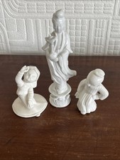 Three Vintage Chinese White