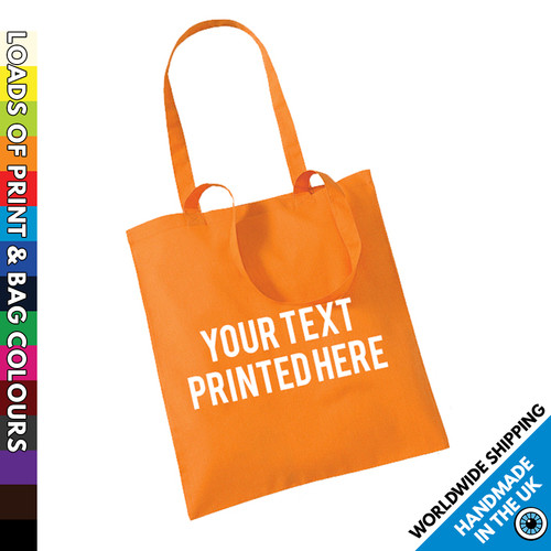 Custom printed tote - printed, bag