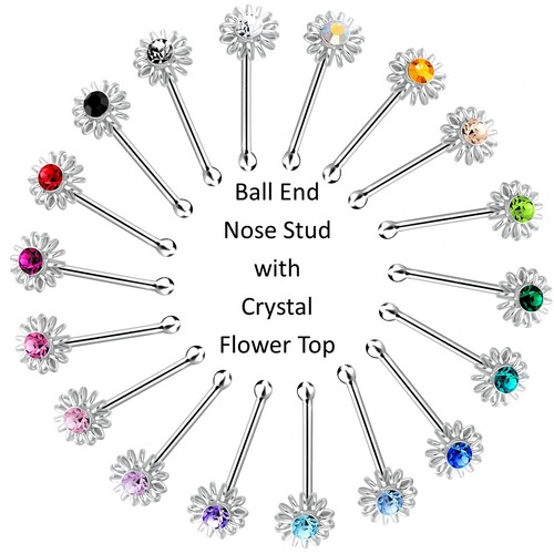 3mm flower crystal top - 3mm,