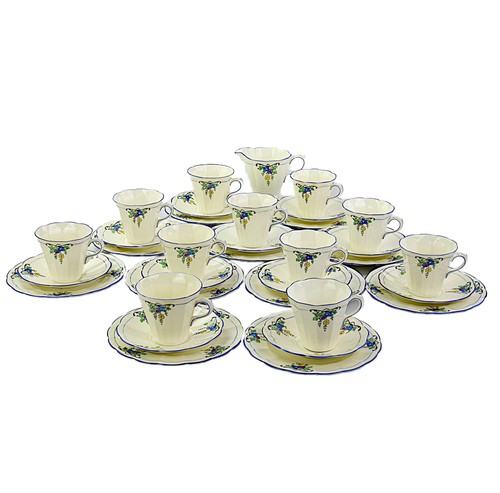 Tuscan china art deco large - tuscan,