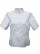 Ladies Nurses Healthcare Tunic Top Dental Doctor Spa Blue Plus Size