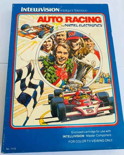 Intellivision autoracing - intellivision, f1