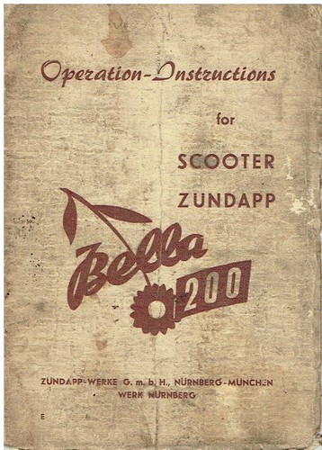 Zundapp bella 200 - zundapp,