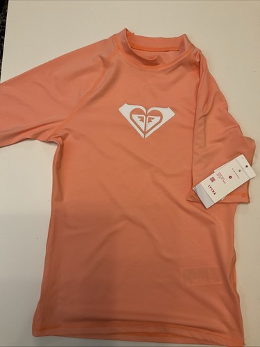 Roxy rash vest peach - rash, size