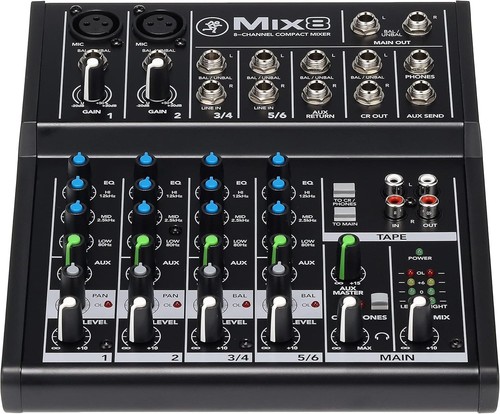 Mackie mix8 ultra compact - mix8, ultra-compact