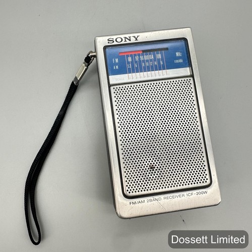 Vintage sony icf 200w - sony, 2