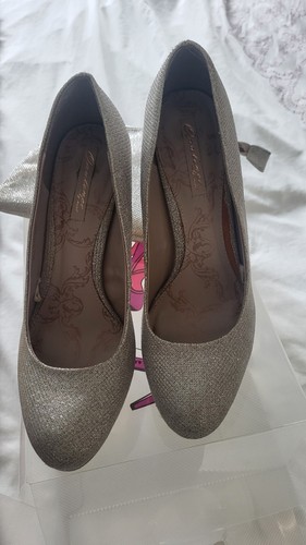 Silver party shoes size - party, 6.5