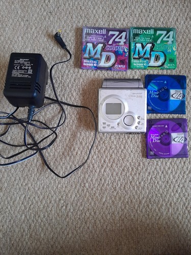 Sharp mt80 minidisc - sharp, recorder
