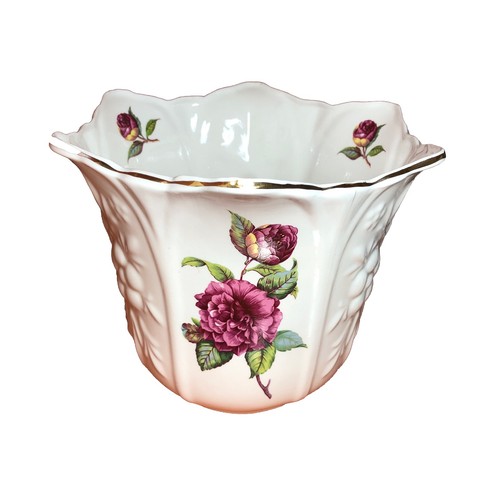 Rose patterned bone china - ,