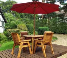 4 Seater Garden Round Table