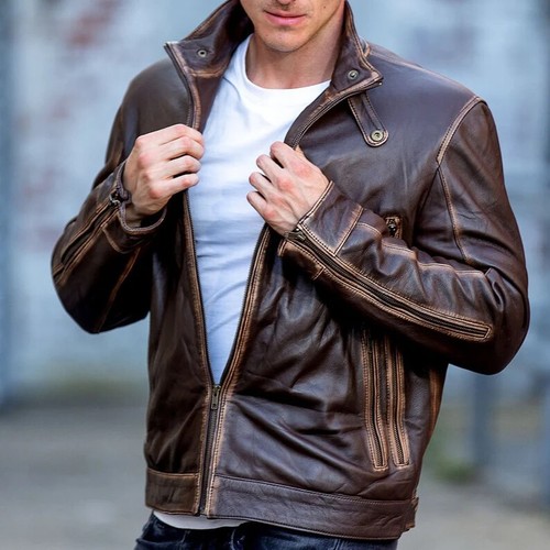 Mens stylish biker vintage - stylish,