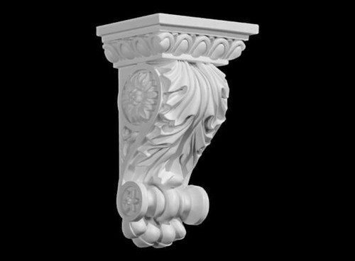 Plaster corbels pair - ,