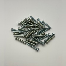 6BA Slotted Machine Screws BZP
