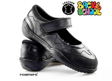 Girls Kids Leather Casual