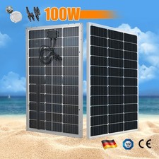 Bifacial 100W 12V Mono Solar