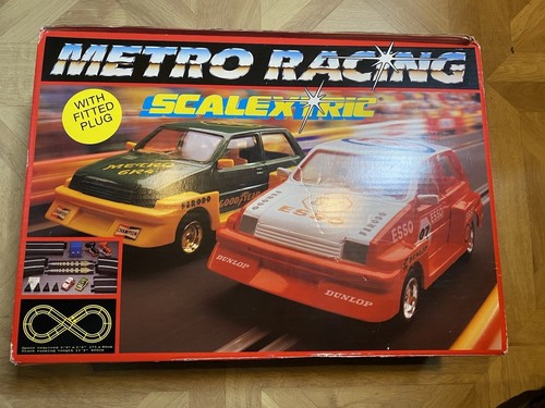 Scalextric metro racing set - scalextric,