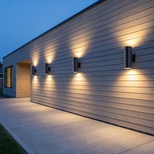 4 Pack 12'' Outdoor Wall LED