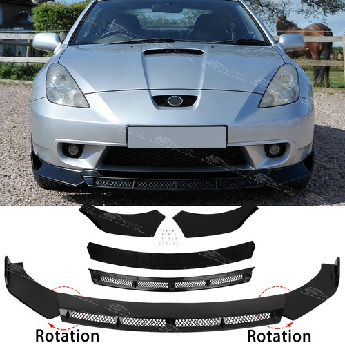 Gloss black front bumper - gloss,