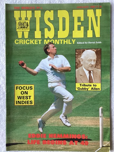 Wisden cricket monthly - cricket,