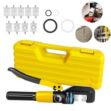 9 Dies Hydraulic Crimper Set