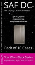 Pack of 10 SAF DC PREMIUM FOLDABLE ACTION FIGURE DISPLAY CASE - STAR WARS Galaxy