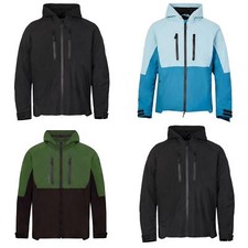 Spada Joe CE Waterproof Motorcycle Jacket Laminated Moped Hoodie Coat Green