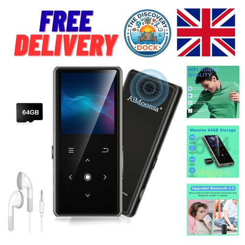 Wireless 64gb mp3 player - wireless,