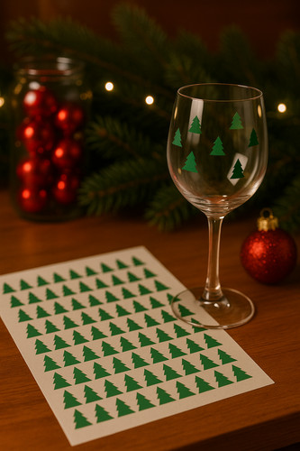 100x mini christmas - , tree