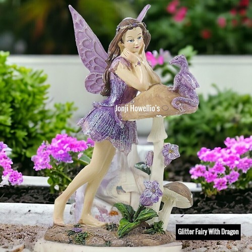 Fairy toadstool dragon - fairy,