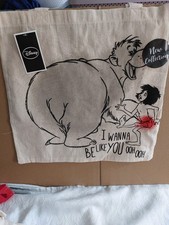 canvas tote bag -  jungle book 