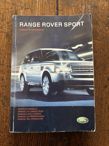 Range rover sport - sport, manuals
