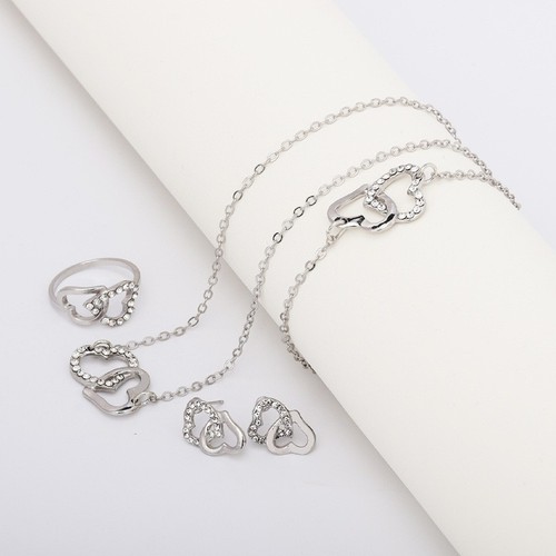 925 silver plated heart - plated,