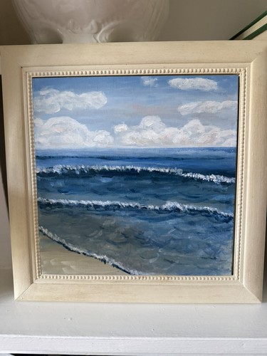 Framed seascape original - framed,