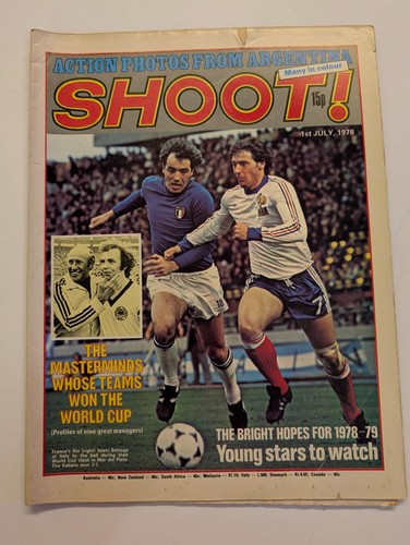 Shoot magazine comic 1st july - magazine, comic,