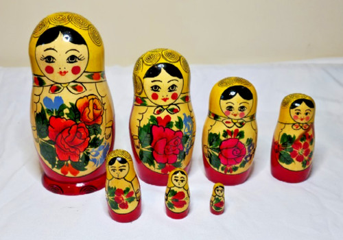 Russian matryoshka nesting - russian,