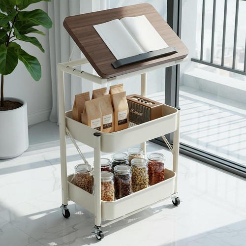 Rolling utility cart - rolling, coffee