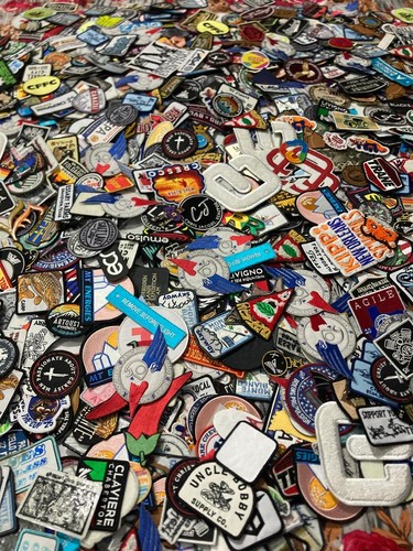 100 embroidered patches bulk - 100,