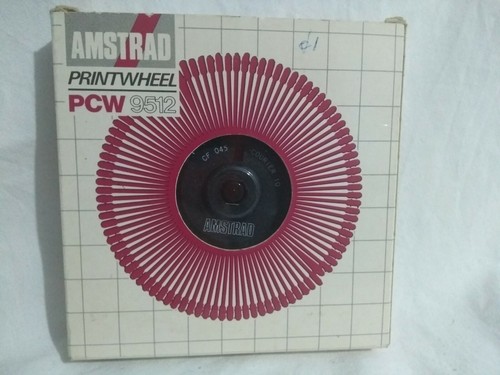 Amstrad print wheel courier - wheel,