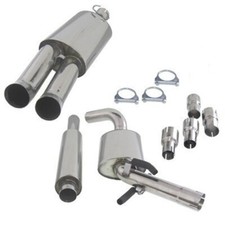 Stainless steel sport exhaust