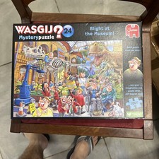 Wasgij? Mystery 24 Blight at the Museum! 1000 Jigsaws Pieces Kids Games Age 6+