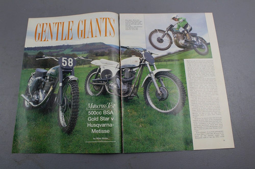 Bsa gold star husqvarna - gold,