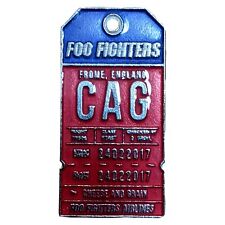 Foo Fighters metal pin / badge
